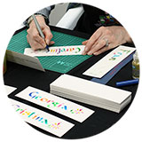 Calligraphy Demonstrators calligraphy